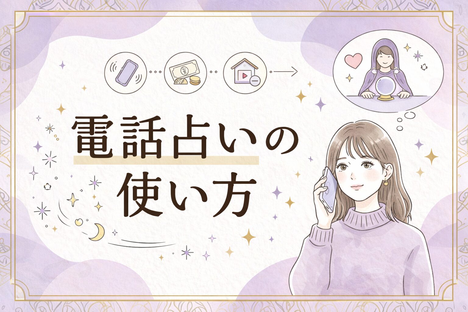 電話占いの使い方ガイド